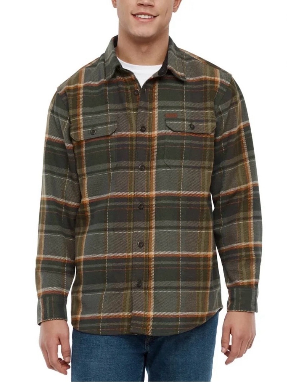 ORVIS - Men’s Heavyweight Flannel Shirt L